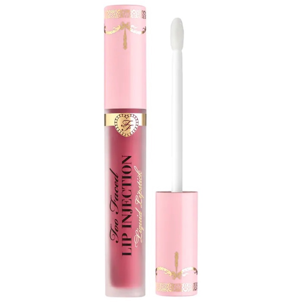 NIB Too Faced Lip Injection Power Plumping Liquid Lipstick Color:VA VA VOOM